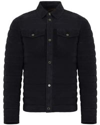 Moorer - Gesteppte Jacke Mit Knopfleiste - Lyst