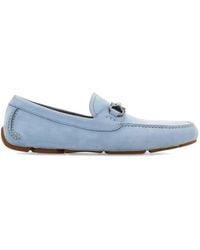 Ferragamo - Gancini Ornament Driver Loafers - Lyst