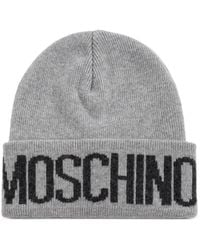 Moschino - Logo-Detail Beanie - Lyst