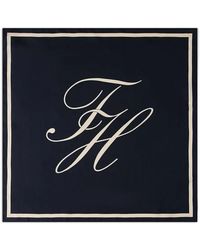 Tommy Hilfiger - Logo-Print Scarf - Lyst