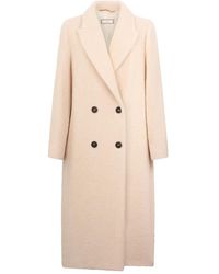Peserico - Double-Breasted Coat - Lyst