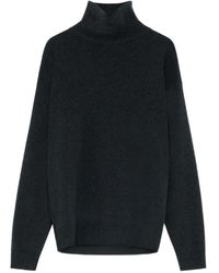 Lemaire - Jersey de lana con cuello alto - Lyst