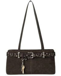 OSOI - Eyelet-Embellished Buckled Shoulder Bag - Lyst