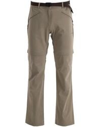 Trangoworld - Pantalon Ceinturé À Fermeture Zippée - Lyst