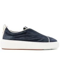 Santoni - Victory Slip-On Sneakers - Lyst