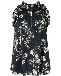 Bambah - Josephine Floral-Print Blouse - Lyst