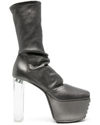 Rick Owens - 135Mm Platform Boots - Lyst