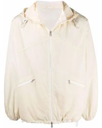 Jil Sander - Zip-Up Hooded Jacket - Lyst