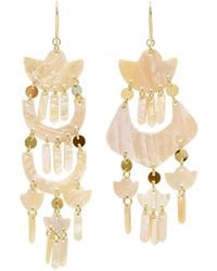 Isabel Marant - Pendientes largos con colgante - Lyst