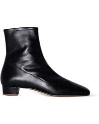 BY FAR - Este Leather Ankle Boots - Lyst