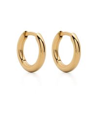 Tom Wood - Polished-Finish Hoop Earrings - Lyst