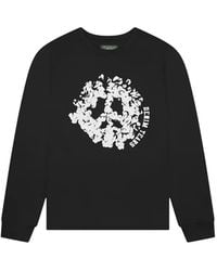 DENIM TEARS - Peace Wreath Long-Sleeve T-Shirt - Lyst