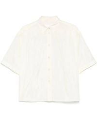Jil Sander - Camicia A Maniche Corte - Lyst