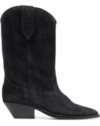 Isabel Marant - キューバンヒール レザーブーツ - Lyst