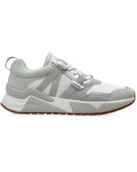 DIESEL - S-Brentha Panelled Sneakers - Lyst