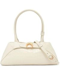 Marine Serre - Medium Aurora Crocodile-Embossed Tote Bag - Lyst