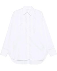 Ermanno Scervino - Pintuck-Detail Oversized Shirt - Lyst