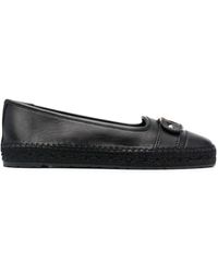 Ferragamo - Vara Buckle-Detail Espadrilles - Lyst