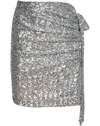Rabanne - Jupe Sequinned Miniskirt - Lyst