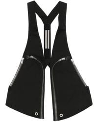 Rick Owens - Zip Bauhaus Vest - Lyst