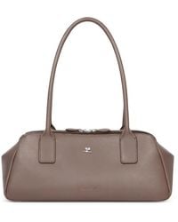 Courreges - Strip Leather Shoulder Bag - Lyst