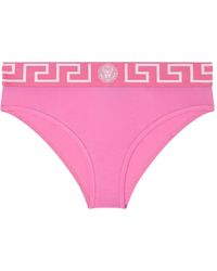 Versace - Slip Mit Medusa-Verzierung - Lyst