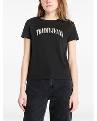 Tommy Hilfiger - Logo-print T-shirt - Lyst