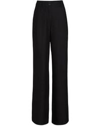 Toccin - Solara Pleated Wide Leg Trousers - Lyst