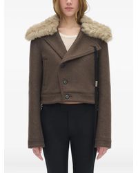 Ann Demeulemeester - Wiebke Cropped Jacket - Lyst