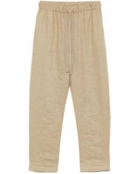 Semicouture - Linnen Broek - Lyst
