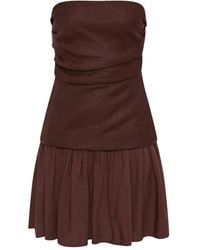 Faithfull the Brand - Hedy Square-Neck Mini Dress - Lyst