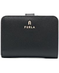 Furla - Logo-lettering Leather Wallet - Lyst
