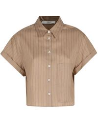 Tela - Rocky Striped Pocket Shirt - Lyst