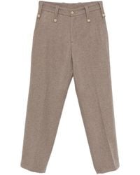 Paura - Kyros Button-Fastening Trousers - Lyst