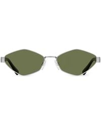 Love Moschino - Geometric-Frame Sunglasses - Lyst