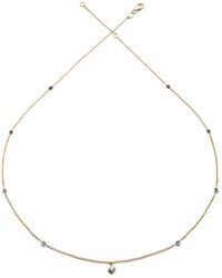 We by WHITEbIRD - 18K Holly Sapphire And Diamond Necklace - Lyst