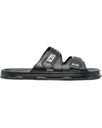 Gcds - Logo-Detail Open-Toe Slides - Lyst