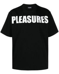 Pleasures - T-shirt Met Logoprint - Lyst