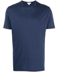 Sunspel - Crew Neck Cotton T-Shirt - Lyst