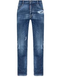 DSquared² - Logo-Tag Jeans - Lyst