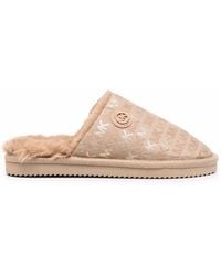 Michael Kors - Chaussons Janis À Motif Monogrammé - Lyst