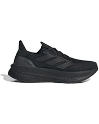 adidas gazelle silver green womens Adidas Women's Pureboost 5 Triple Black Running Shoes – INSPORT main image 1