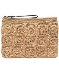 IBELIV - Tanala Woven Clutch - Lyst