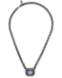 Swarovski - Millenia Cuban-chain Necklace - Lyst