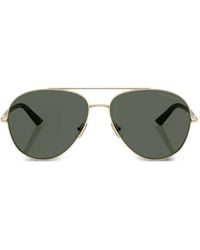 Jimmy Choo - Astor Pilot-Frame Sunglasses - Lyst