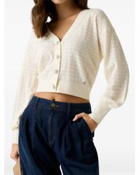 Guess - Nina Crystal-Embellished Cardigan - Lyst