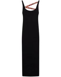 PUCCI - Printed-Strap Open-Back Maxi Dress - Lyst