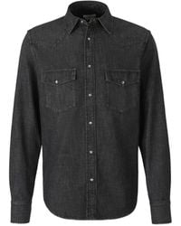 Jacob Cohen - Western-Style Denim Shirt - Lyst