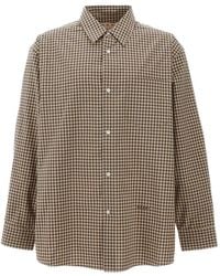 Marni - Shirt With Micro-Check - Lyst