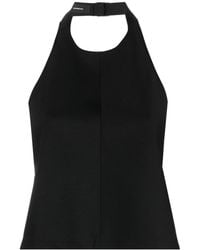 Wardrobe NYC - Halterneck Wool Top - Lyst